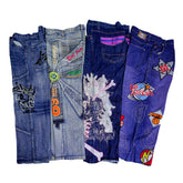 Premium Baggy Embroided Jeans